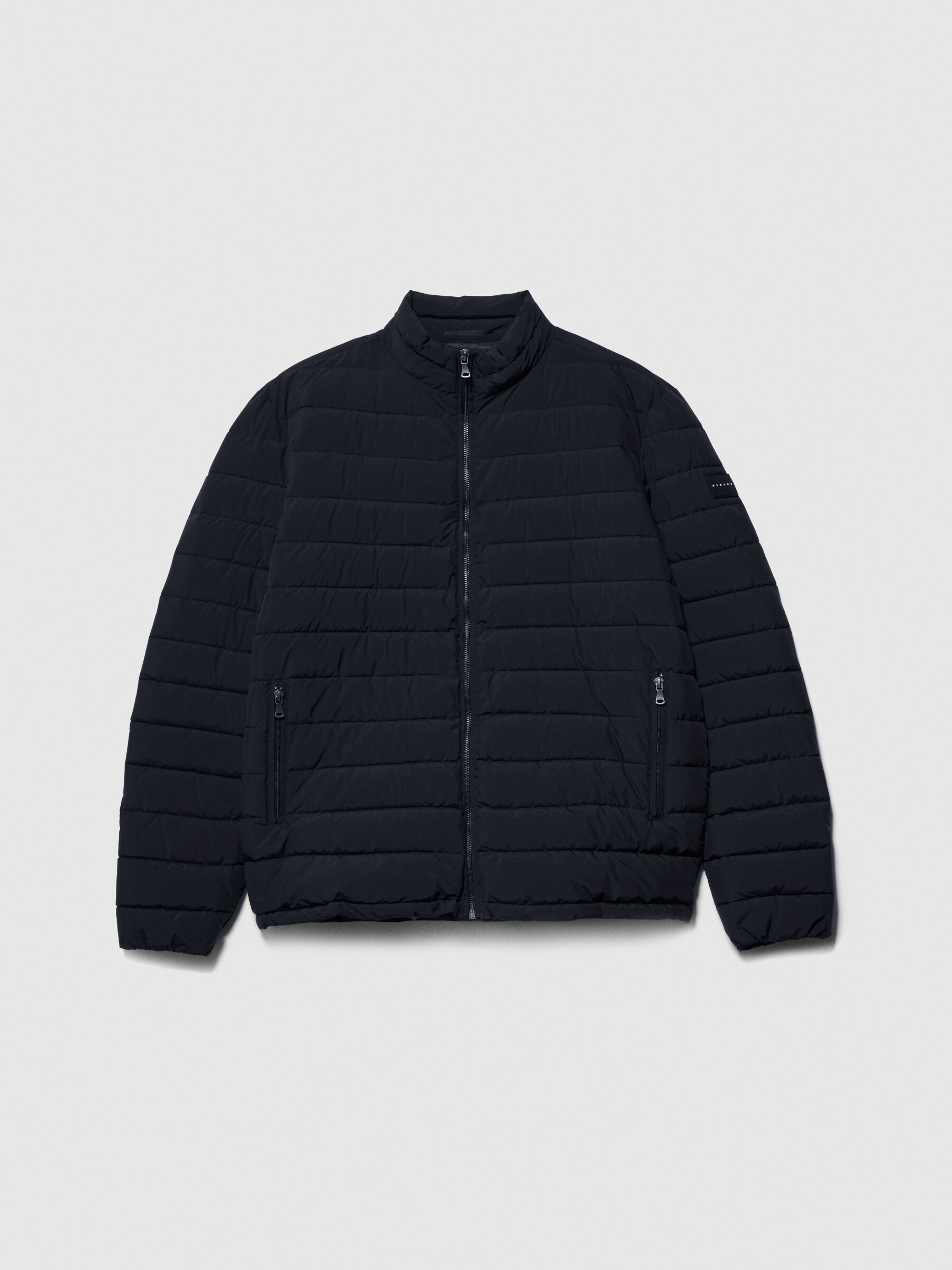 Slim fit padded jacket, Black - Sisley