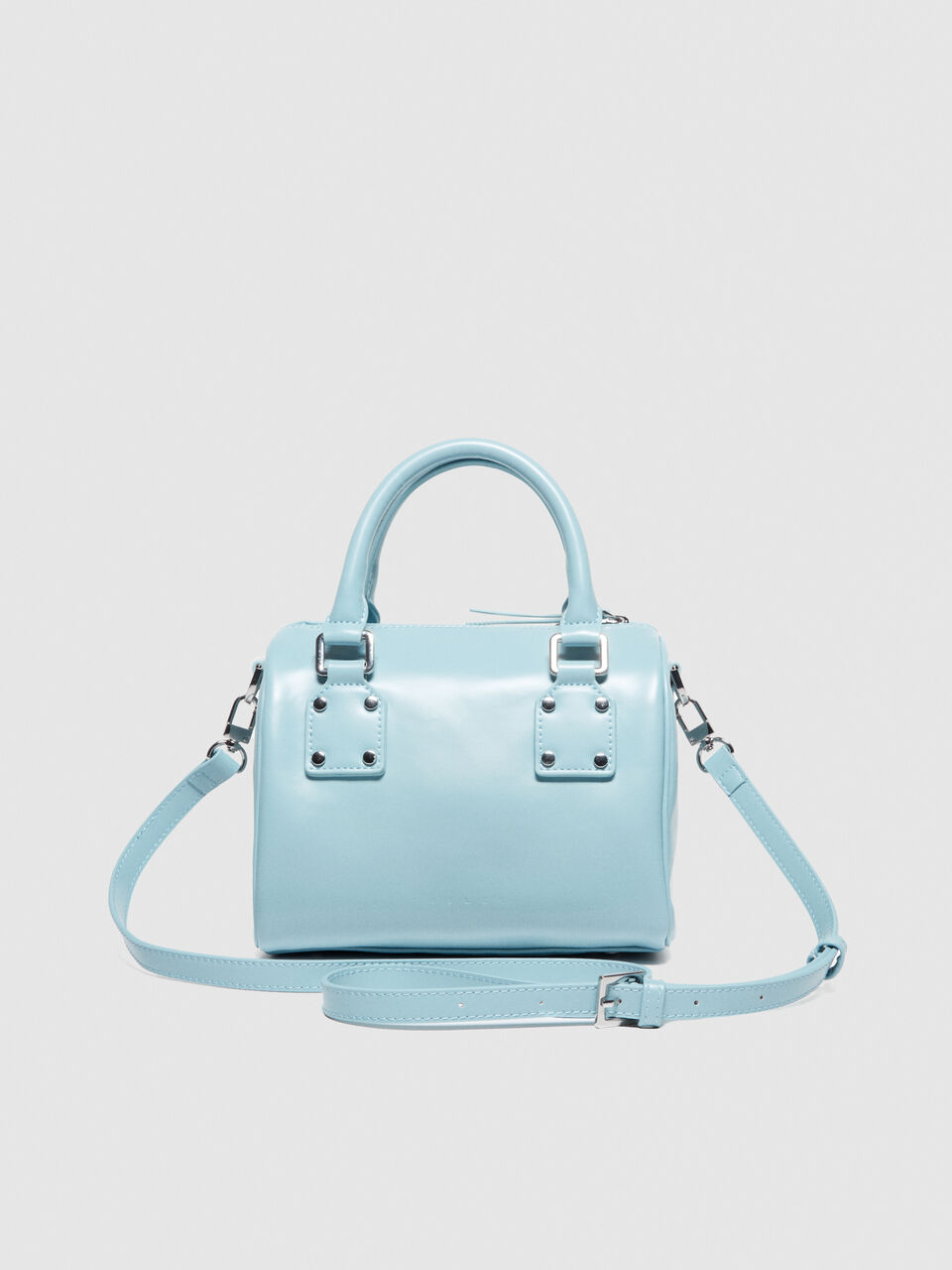 Mini vanity-style handbag with shoulder strap Women image number null