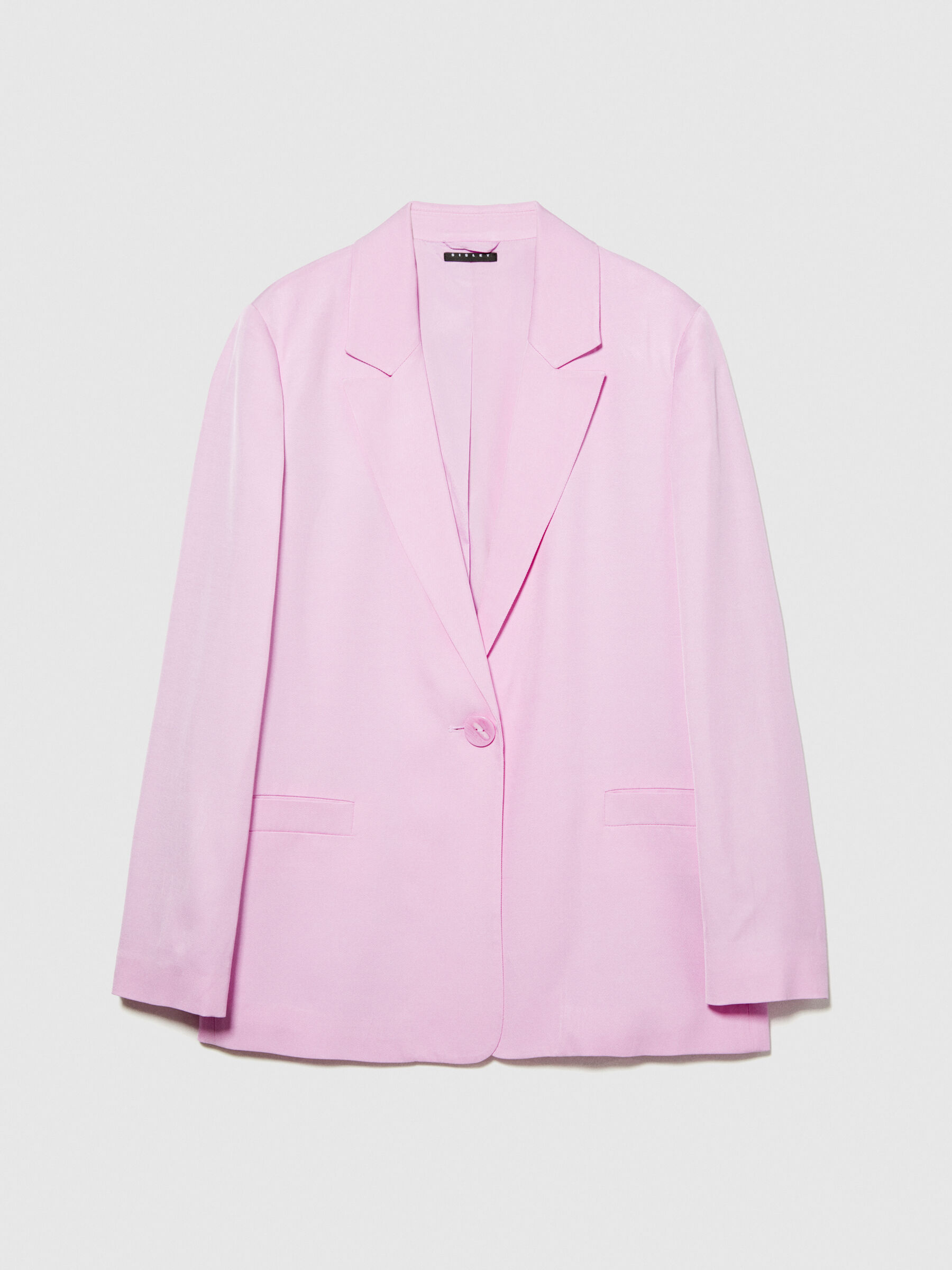 Single-breasted blazer, Soft Pink - Sisley