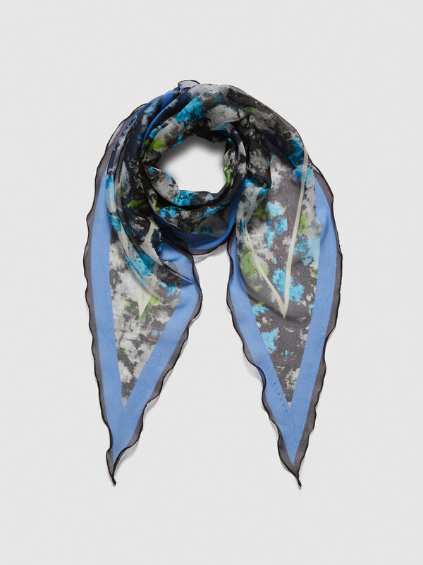 Chiffon scarf - women's scarves and foulards | Sisley