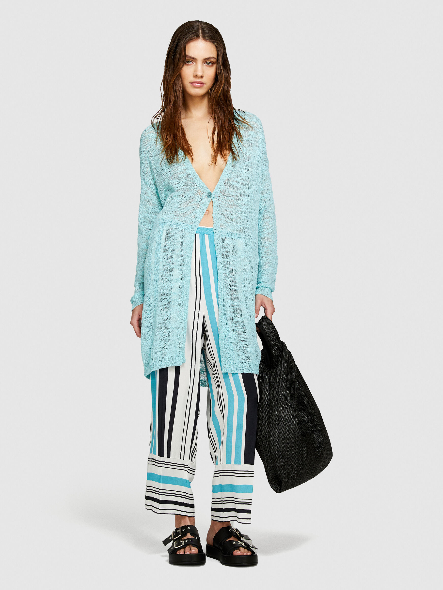 Long cardigan Women image number null