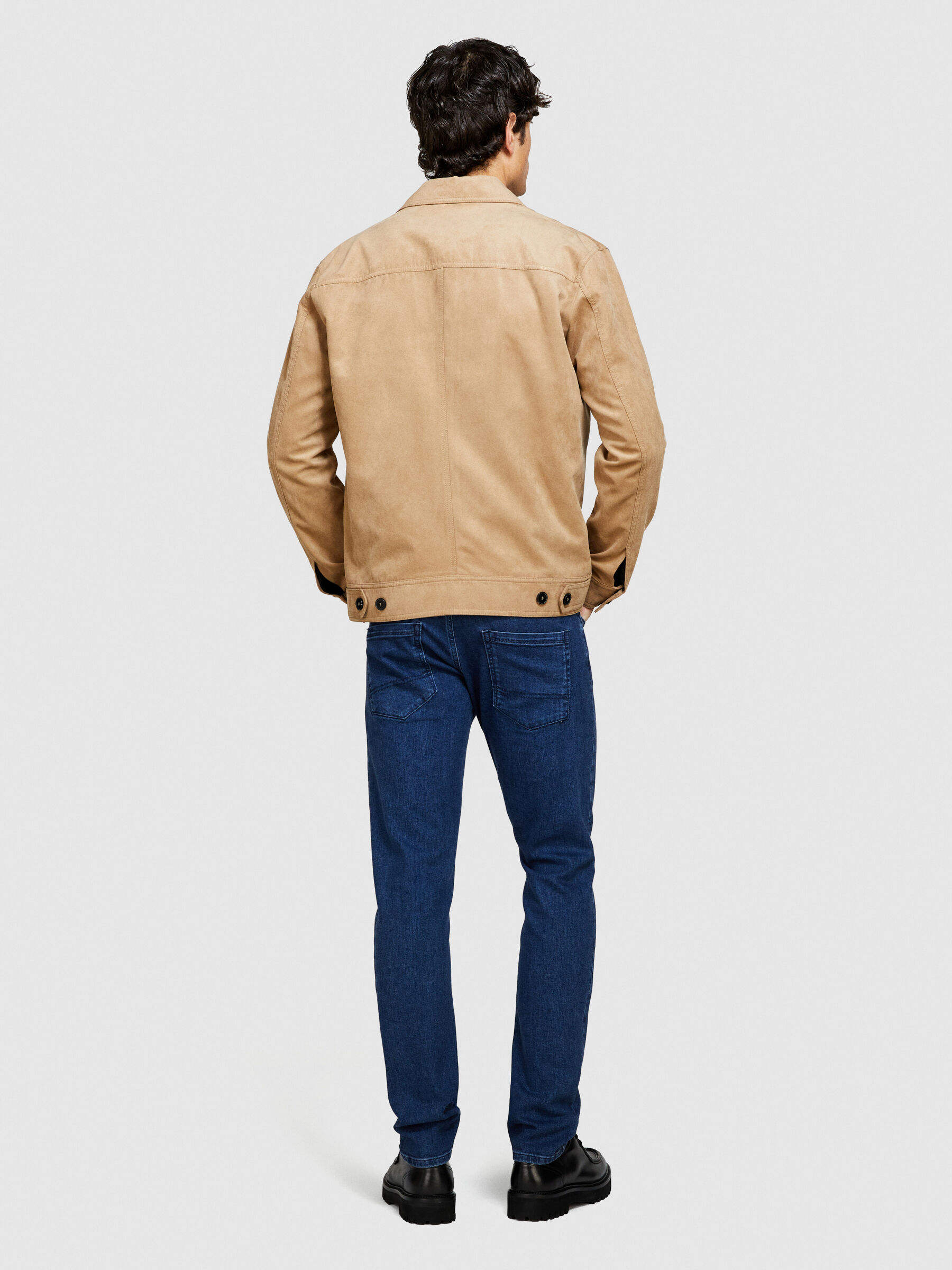 Skinny fit Helsinki jeans, Dark Blue - Sisley