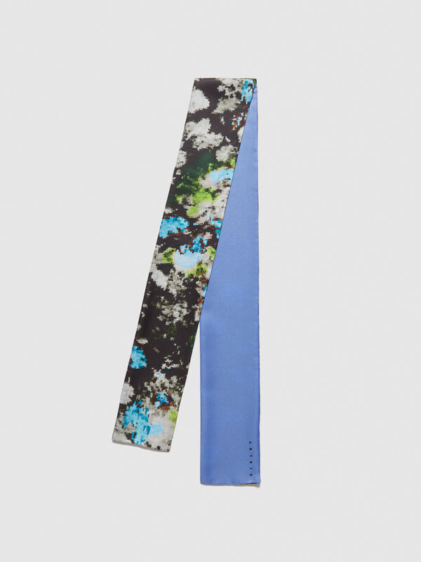 Thin double-faced scarf - women's scarves and foulards | Sisley