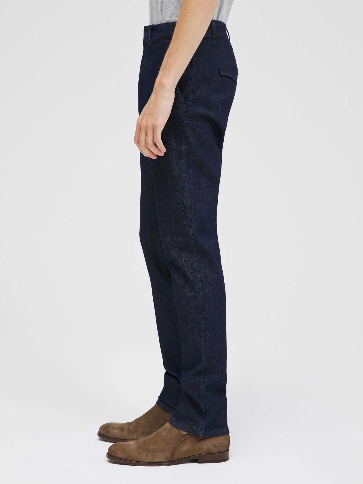 denim chinos