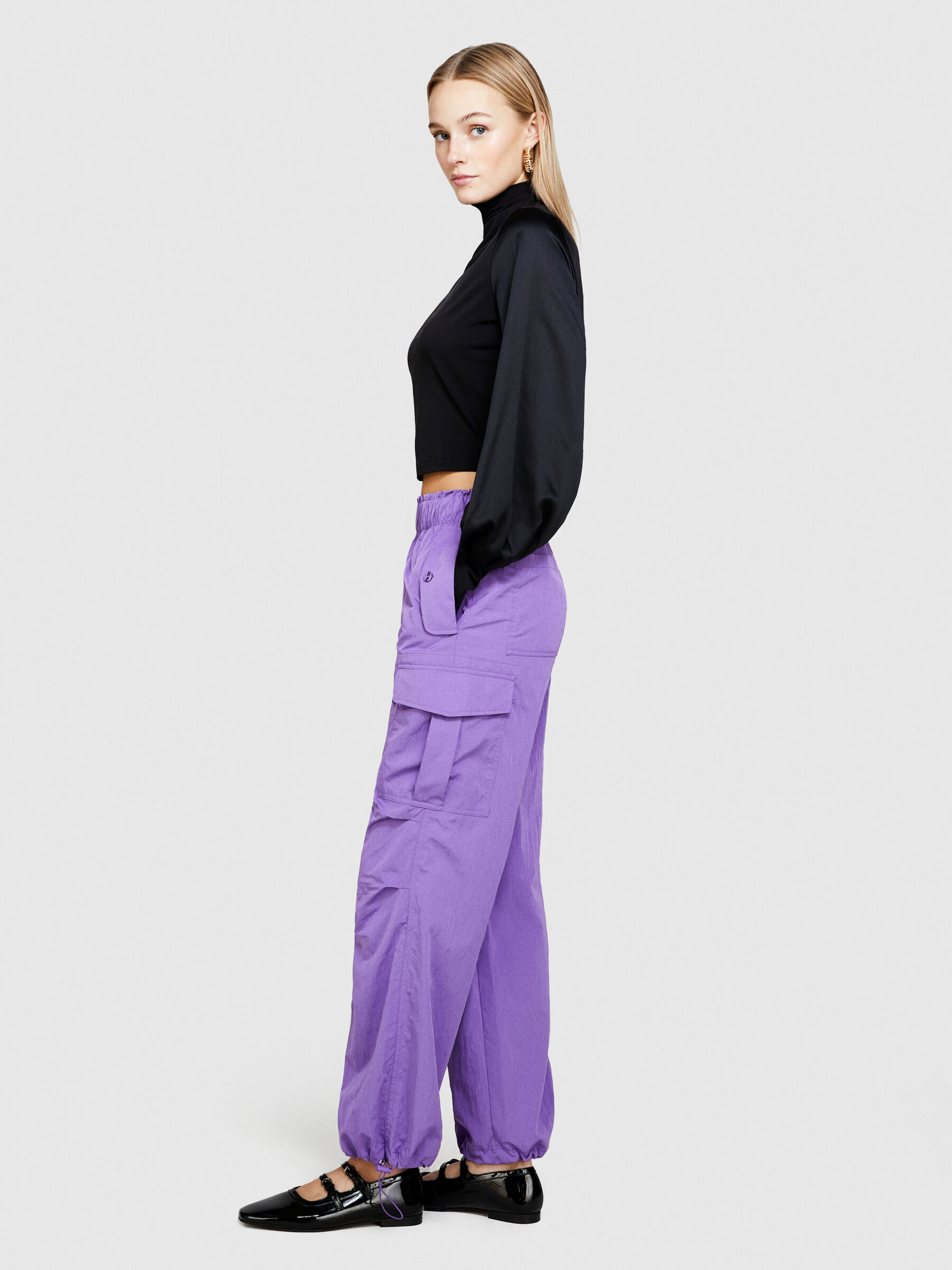 Purple combat trousers cheap