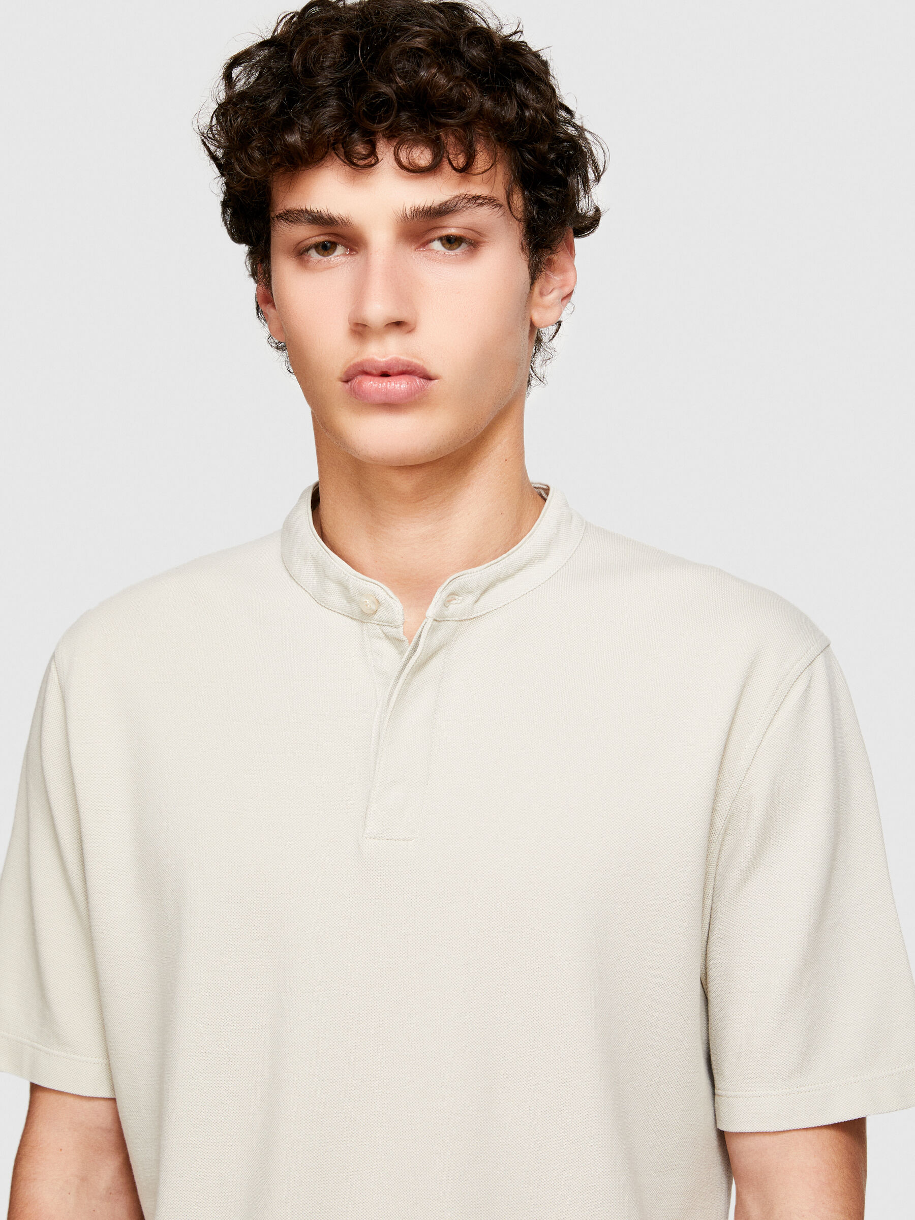 T-shirt in pique Men image number null