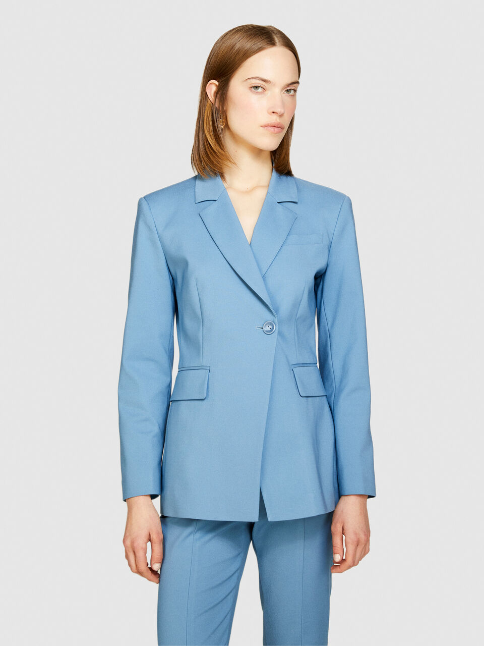 Slim fit blazer Women image number null