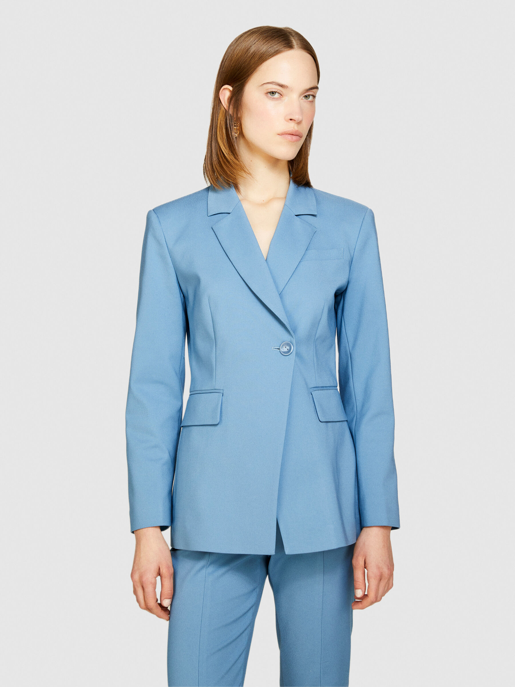 Slim fit blazer Women image number null