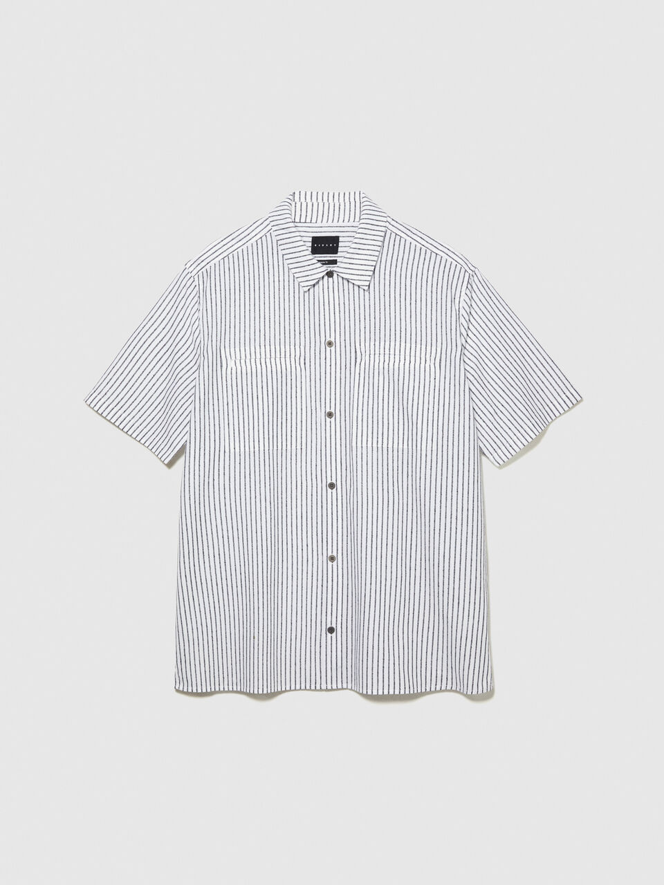 Striped short sleeve shirt Men image number null