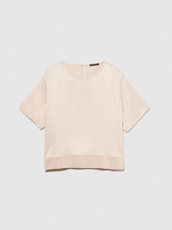 Satin blouse - women's blouses | Sisley