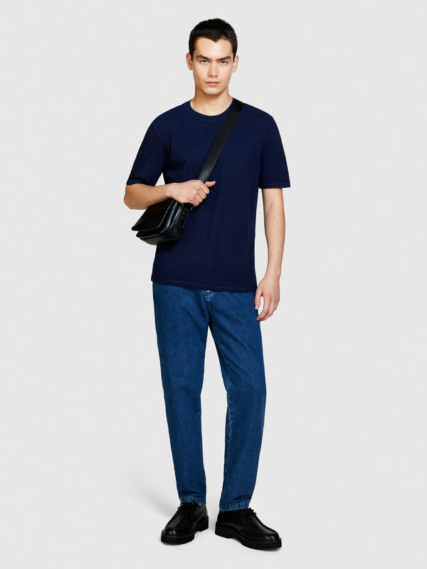 Pique t-shirt Pique t-shirt - men's short sleeve t-shirts | Sisley