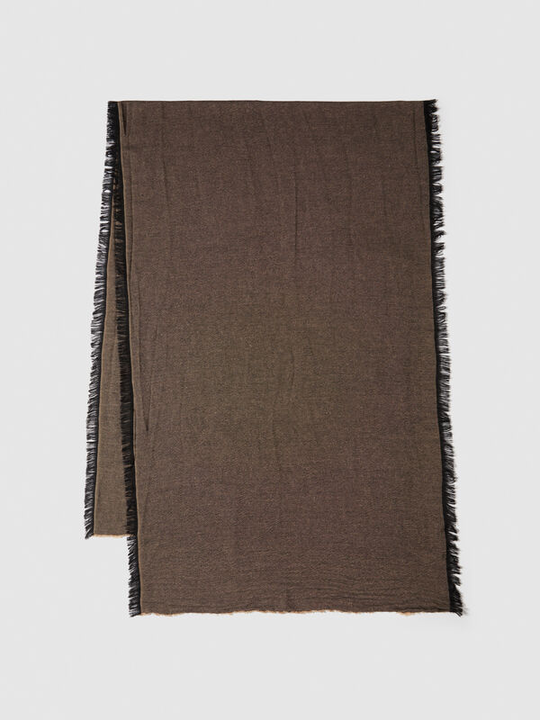Solid colored scarf - men's scarves and foulards | Sisley