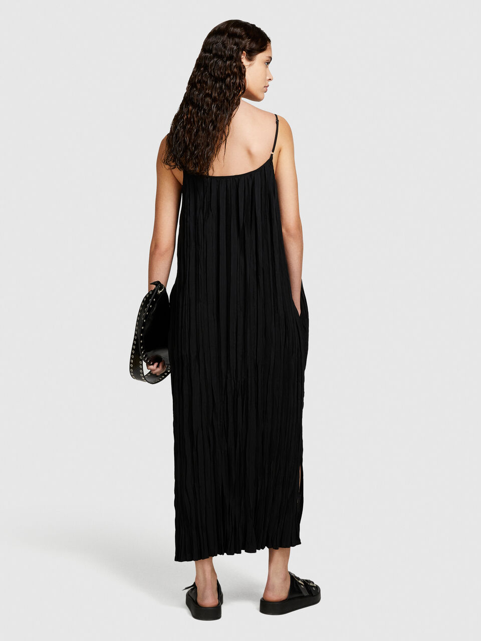 Pleated dress Women image number null