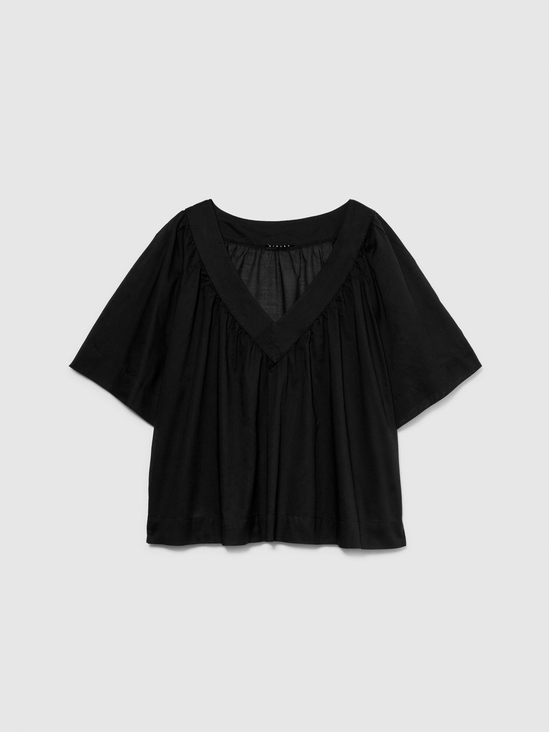 Blouse with V-neck Women image number null