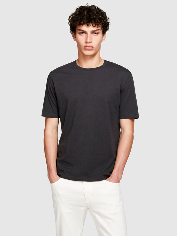 Solid color t-shirt - men's short sleeve t-shirts | Sisley