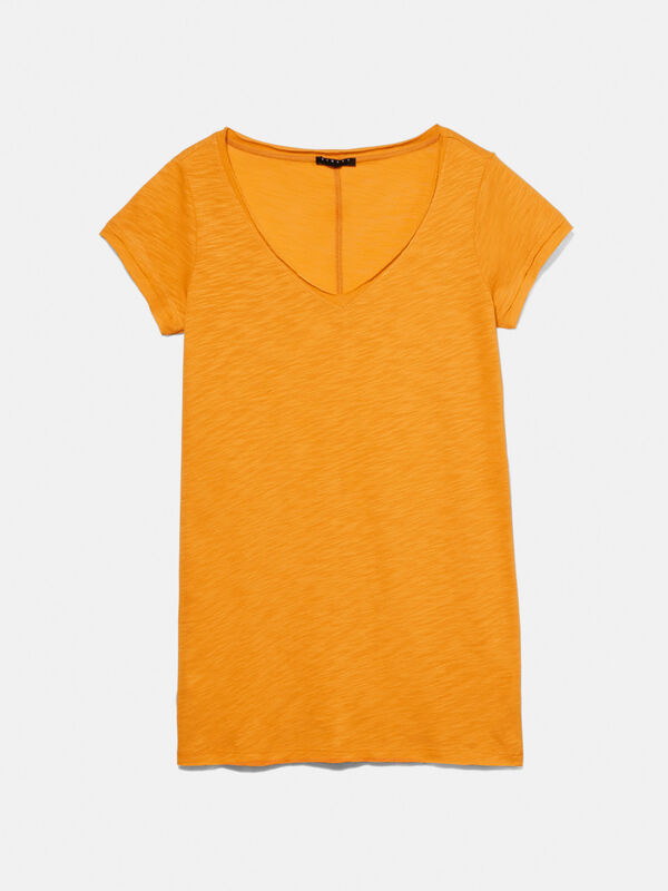 ALLBRAND365 DESIGNER WOMENS Shadow-Stripe T-Shirt,Bright Yellow,X-Small  £20.75 - PicClick UK