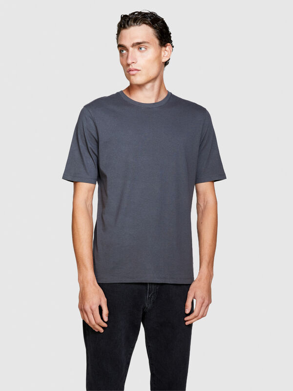 Regular fit t-shirt - men's short sleeve t-shirts | Sisley
