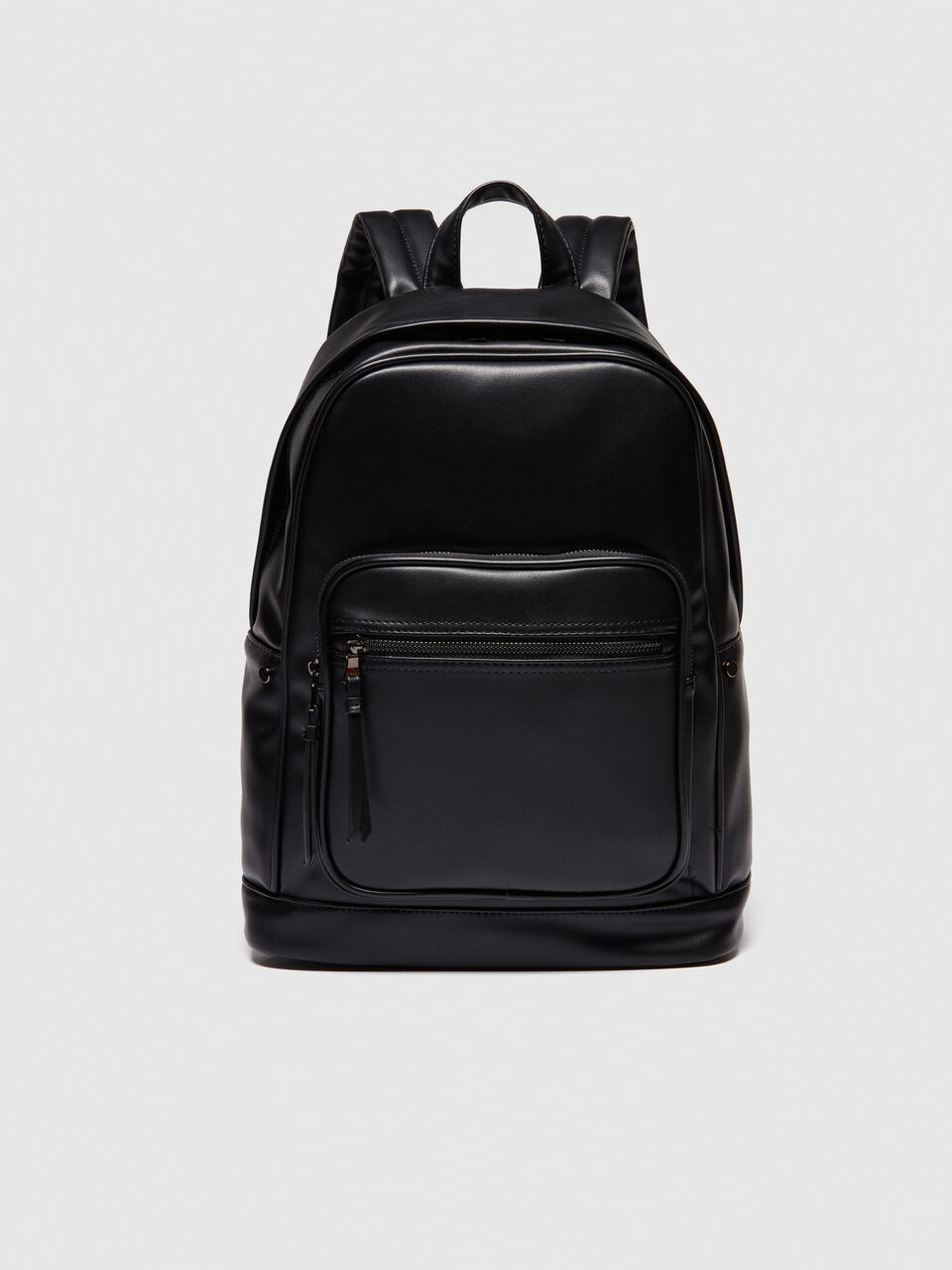 Solid colored rucksack Men image number null