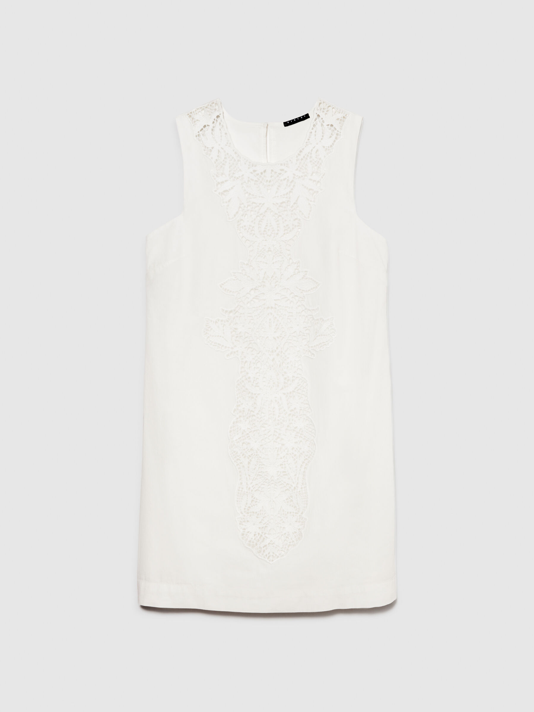 ワンピース THE SHISHIKUI Alpaca knit dress White Foxファーニットミニワンピース(F WHITE): ONEPIECE