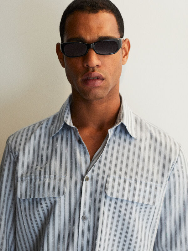 Striped shirt - men's regular fit shirts | Sisley