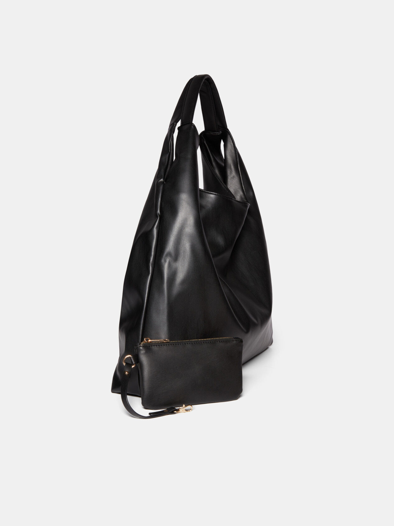 Black duffle bag womens discount