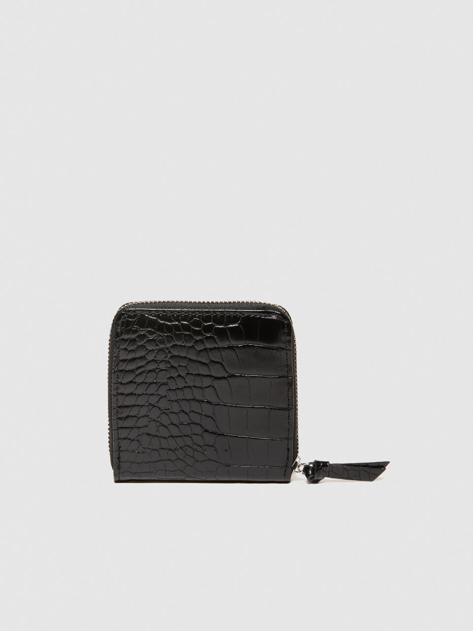 Medium crocodile print wallet Women image number null