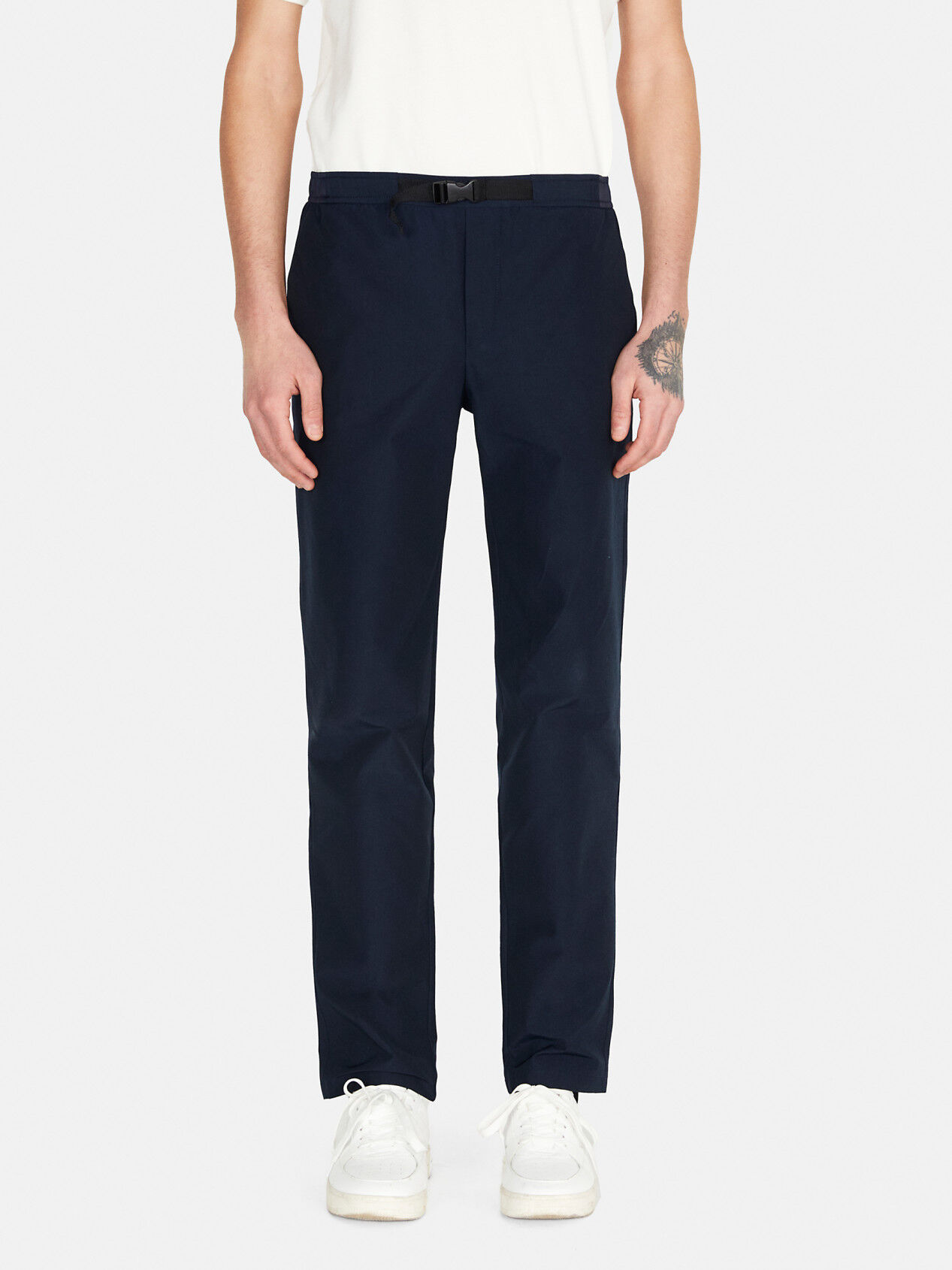 Slim comfort fit chinos Dark Blue Sisley
