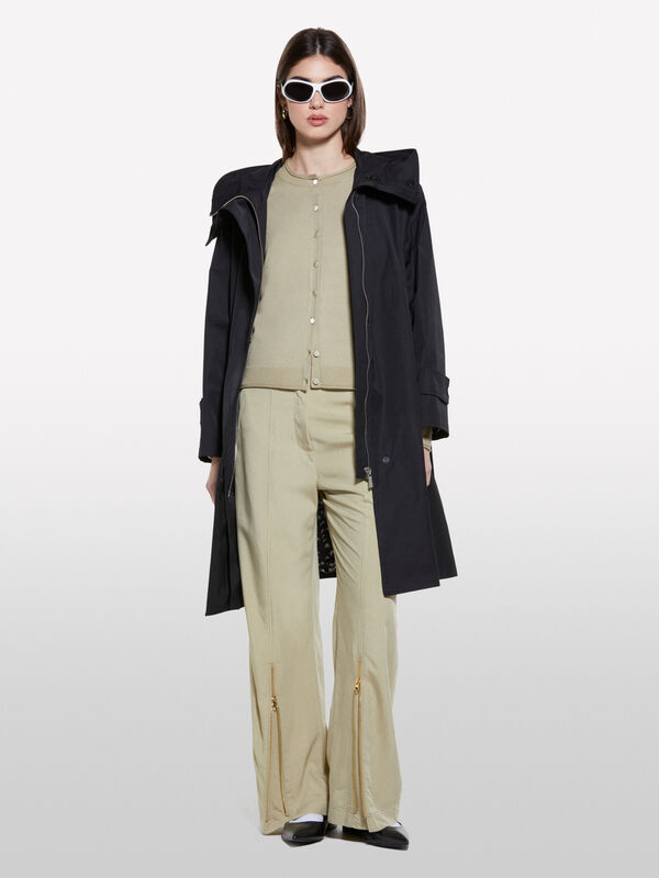 Military green regular fit cardigan - women's cardigans | Sisley