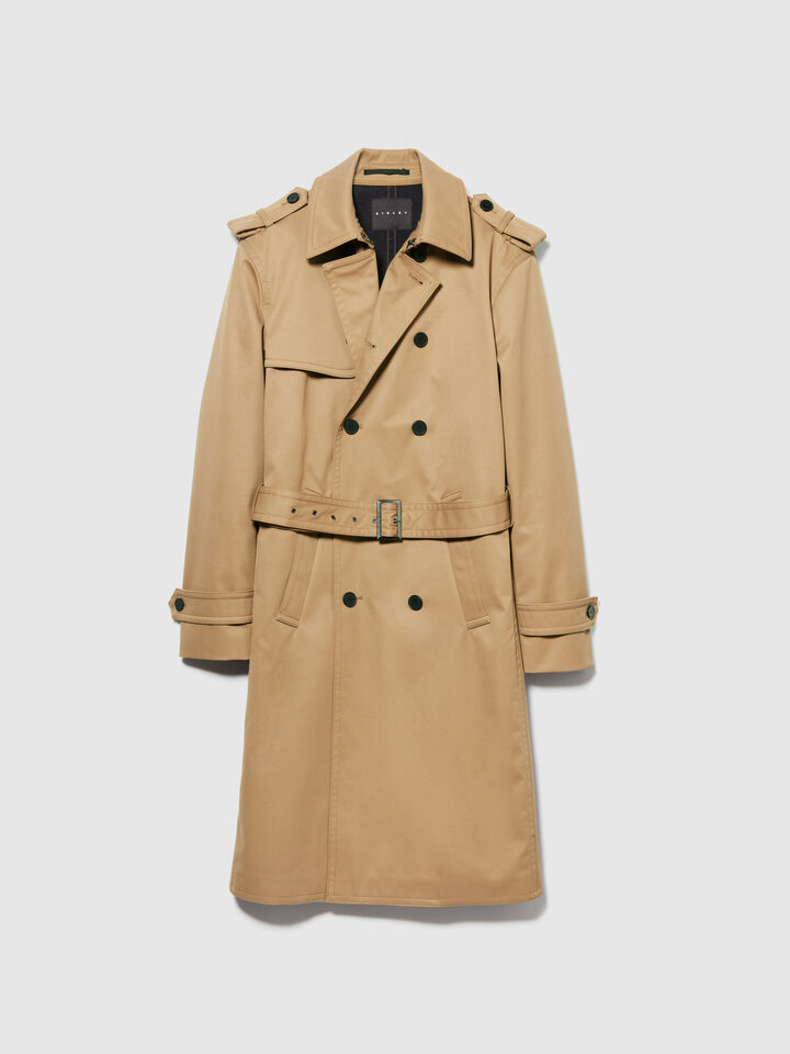 New Men's Double-breasted Epaulettes Coats