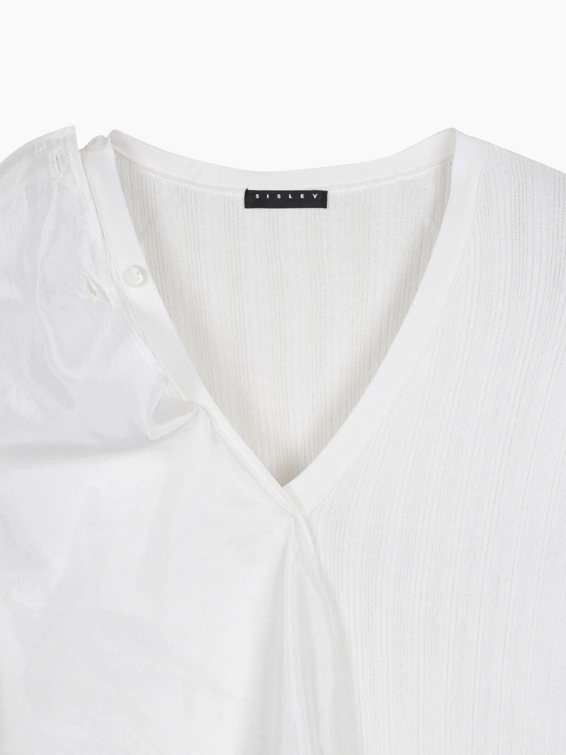 SLEEVELESS SWEATER Women image number null