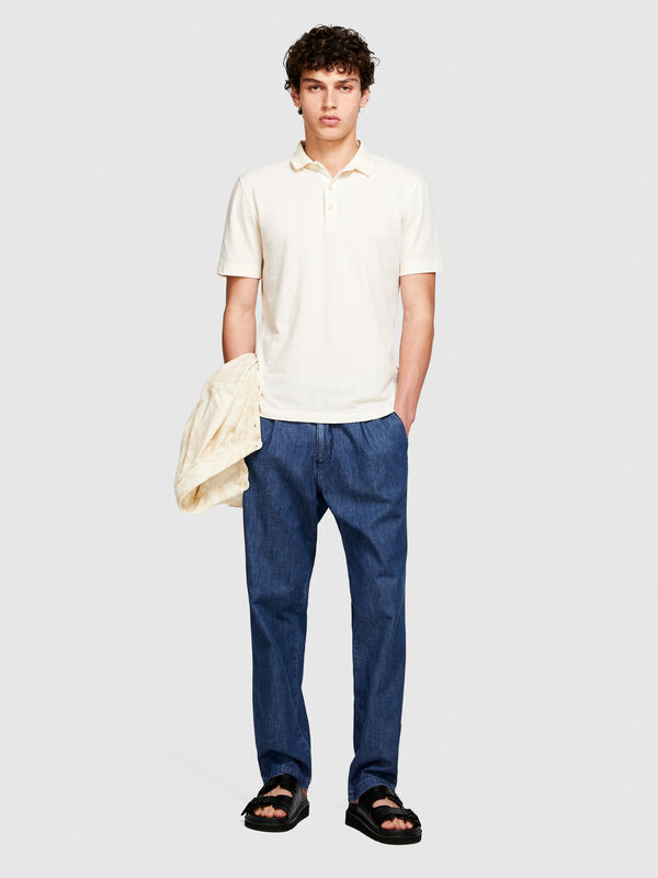 Knit polo - men's polos | Sisley