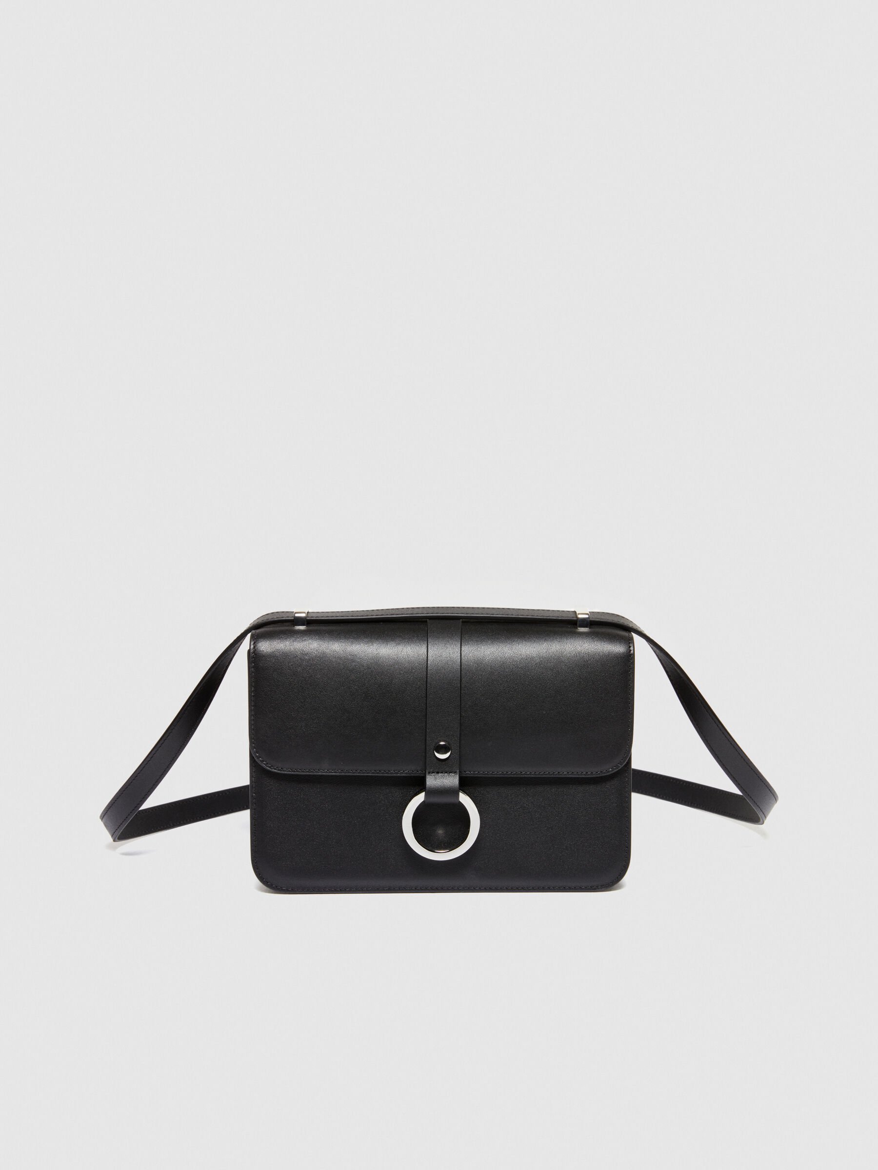 Medium leather crossbody bag Women image number null