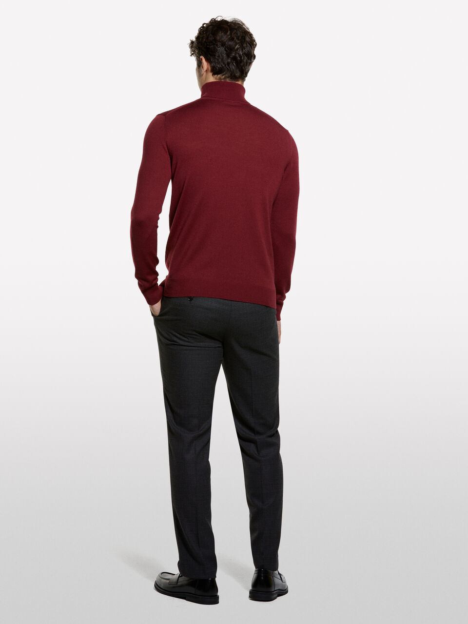 TURTLE NECK SWEATER Men image number null