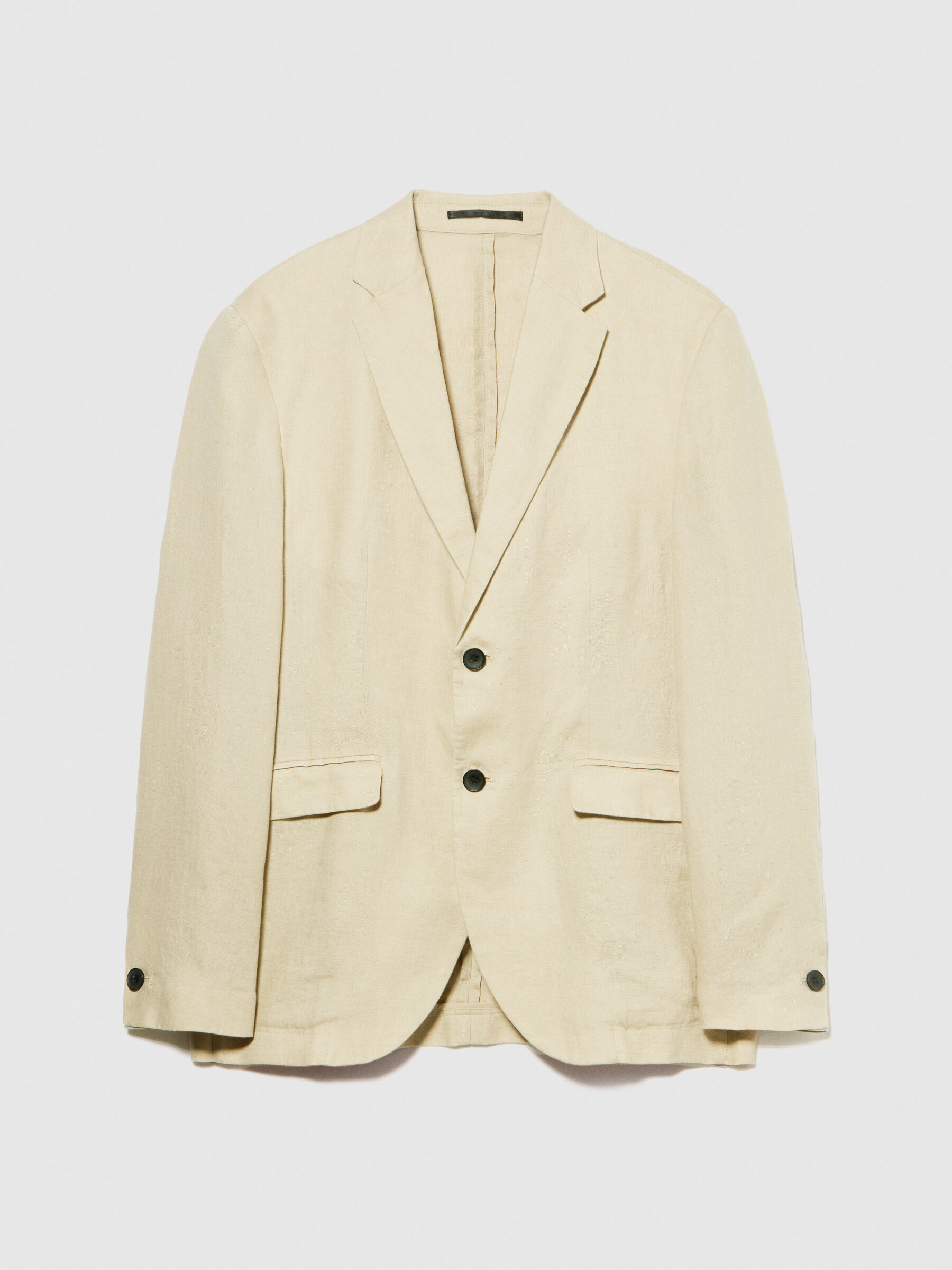 100 linen blazer Beige Sisley