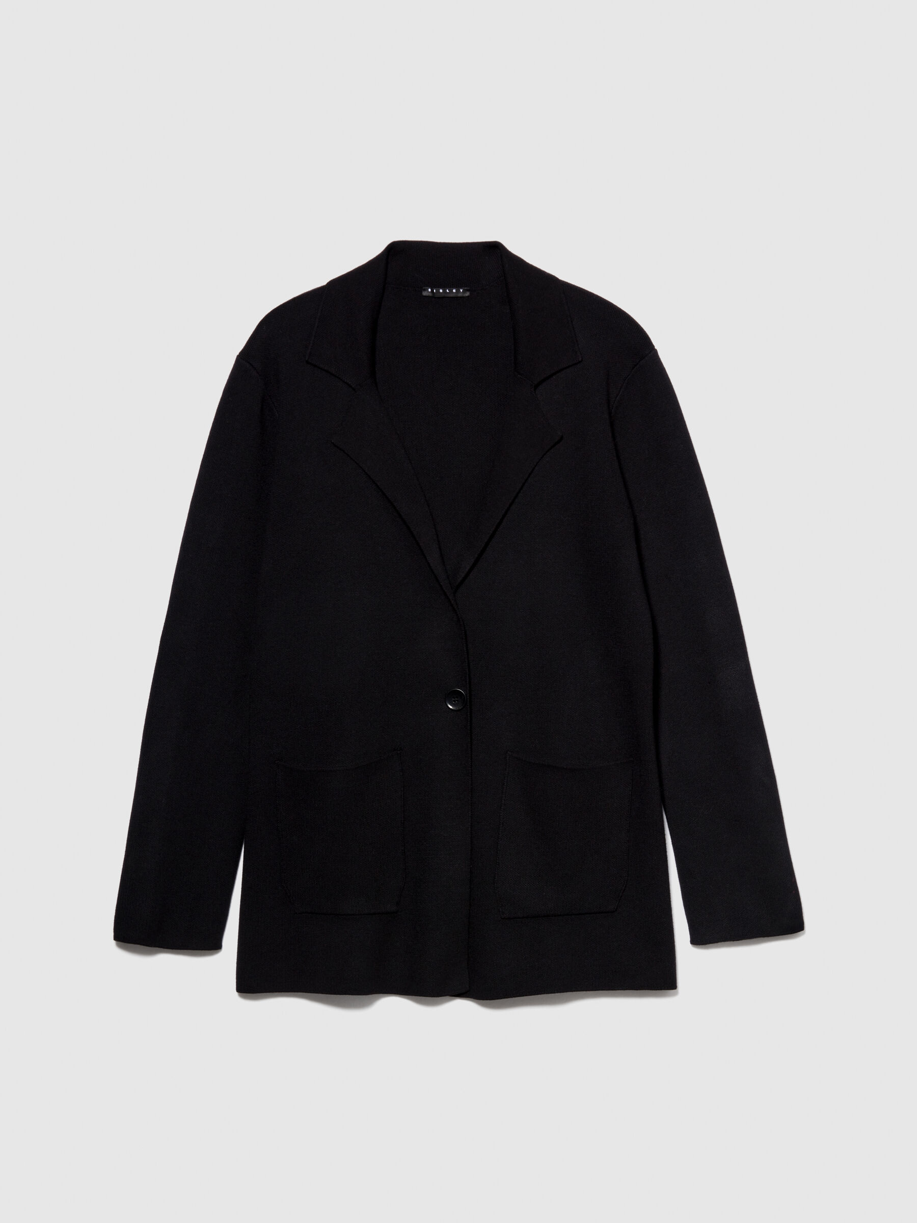 Knit blazer Women image number null