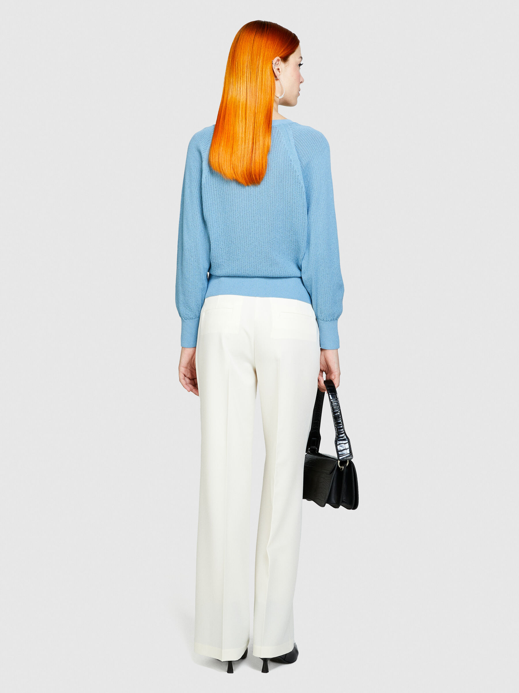 T-shirt with batwing sleeves Women image number null