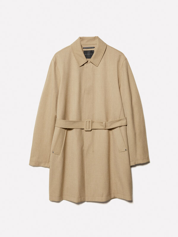 Waterproof trench coat - men's jackets and coats | Sisley