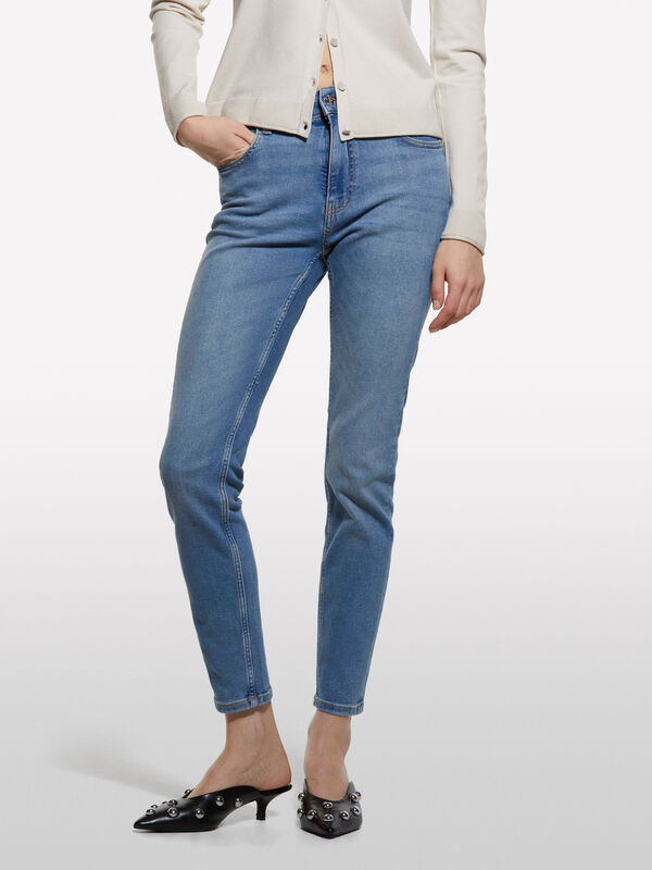 Blue Style 69 slim fit jeans - women's slim fit jeans | Sisley
