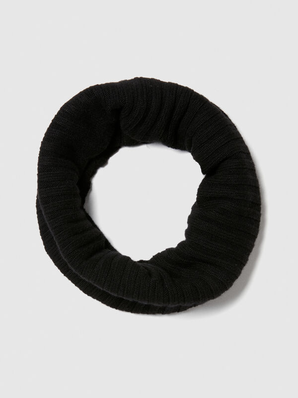 Knit neck warmer - men's scarves and foulards | Sisley