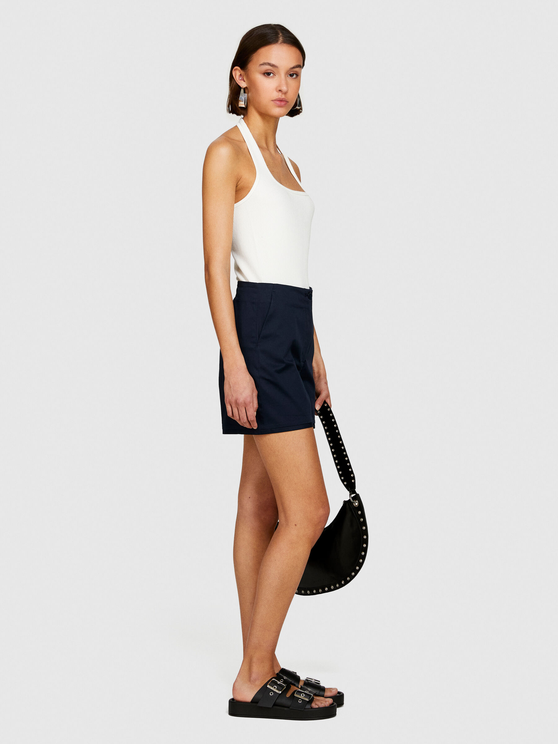 Regular fit shorts Women image number null