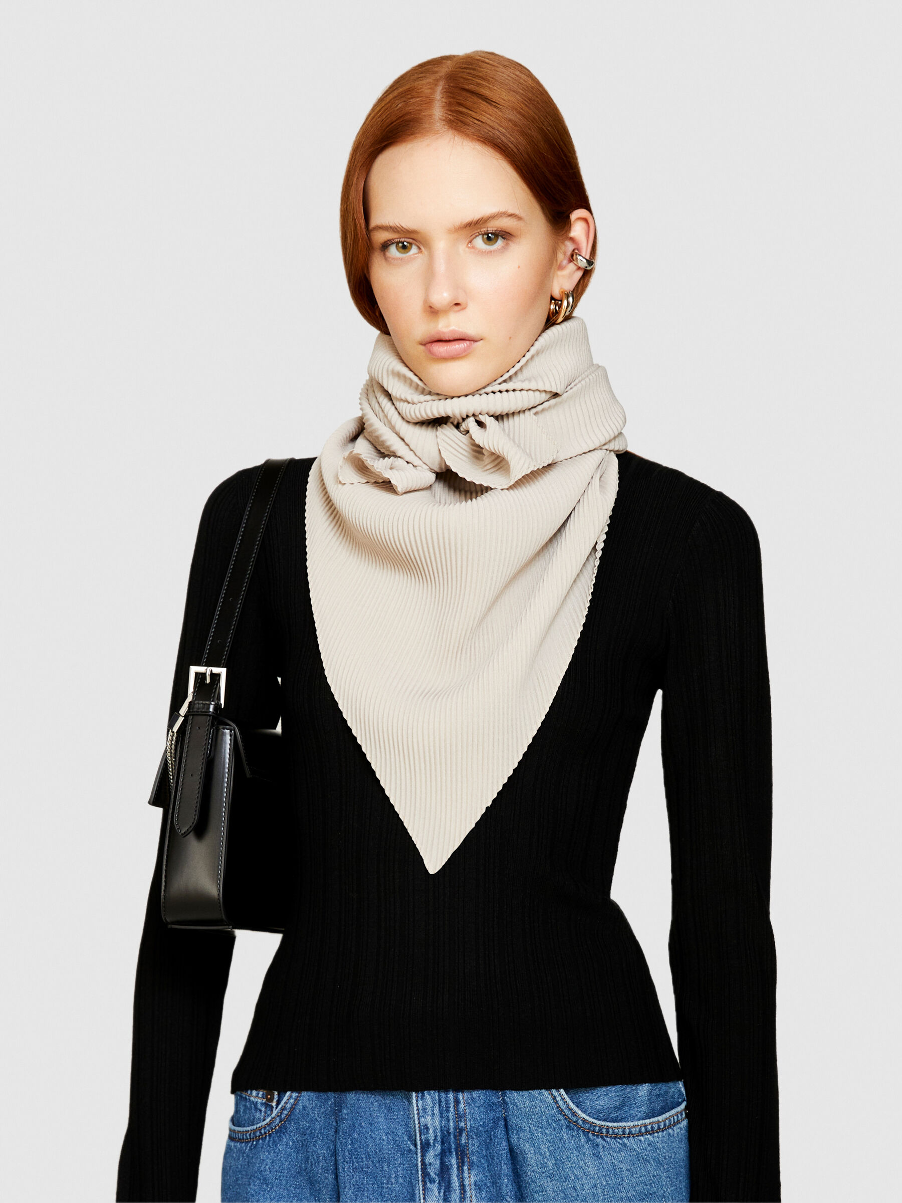 Rhombus scarf Women image number null