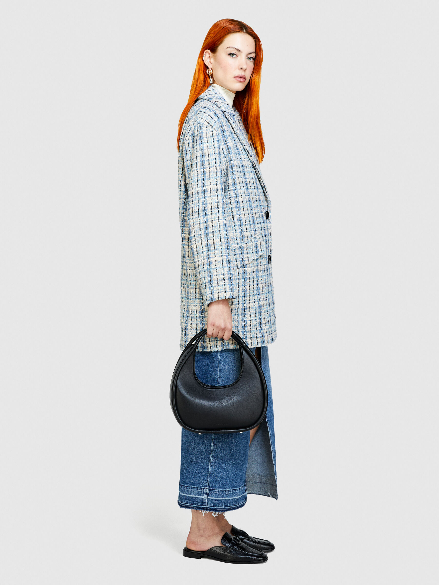 Yarn dyed bouclè jacket Women image number null