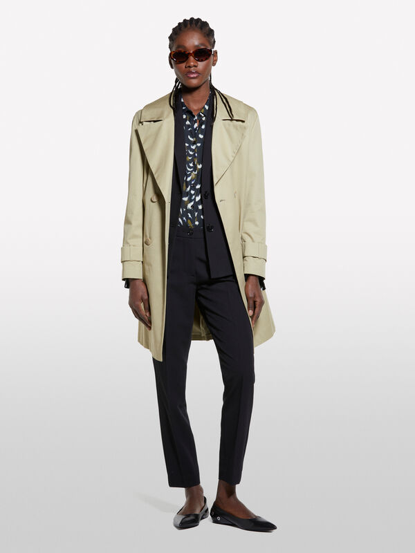 Black cigarette trousers Black cigarette trousers - women's skinny fit trousers | Sisley