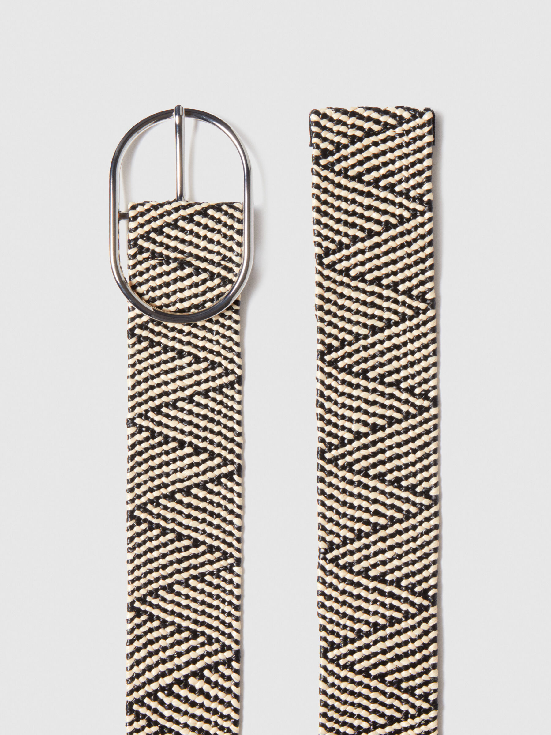 Woven elastic belt Women image number null