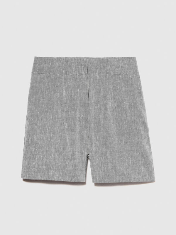 High-waisted shorts High-waisted shorts - women's shorts | Sisley