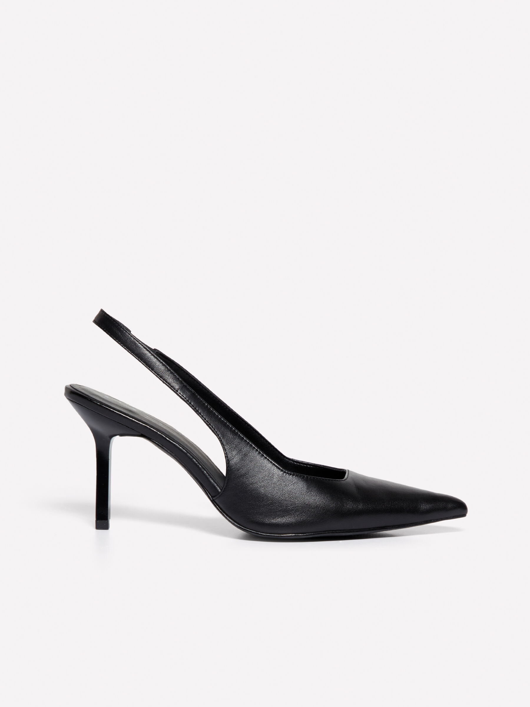 Slingback Jorge Bischoff Feminino Preto Salto Exclusivo Jb