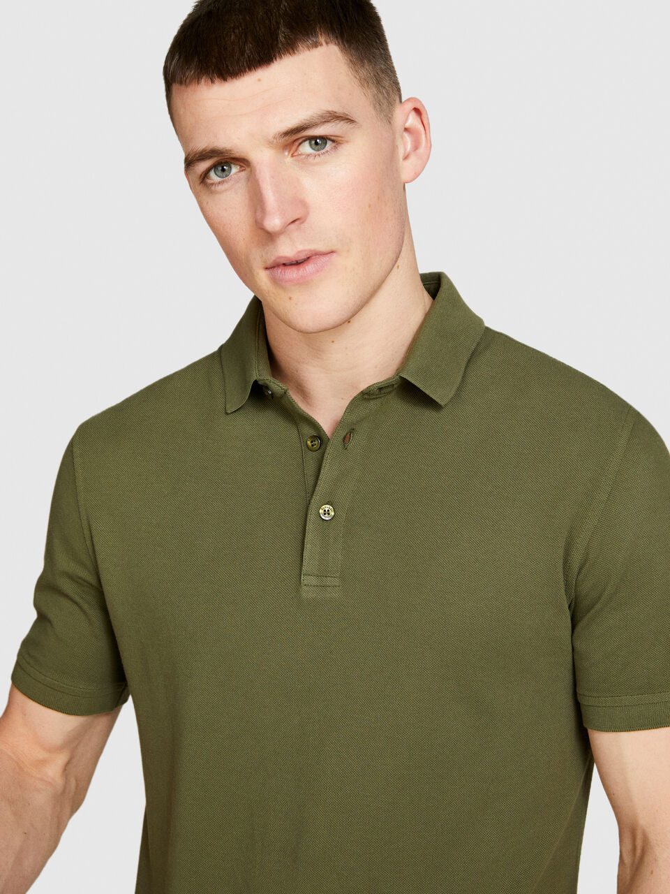 Slim fit polo Men image number null