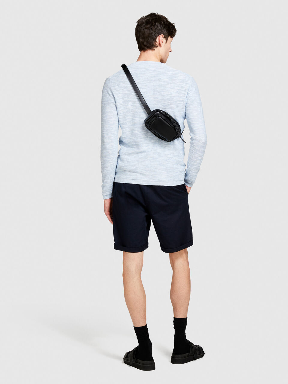 Slim fit bermudas Men image number null