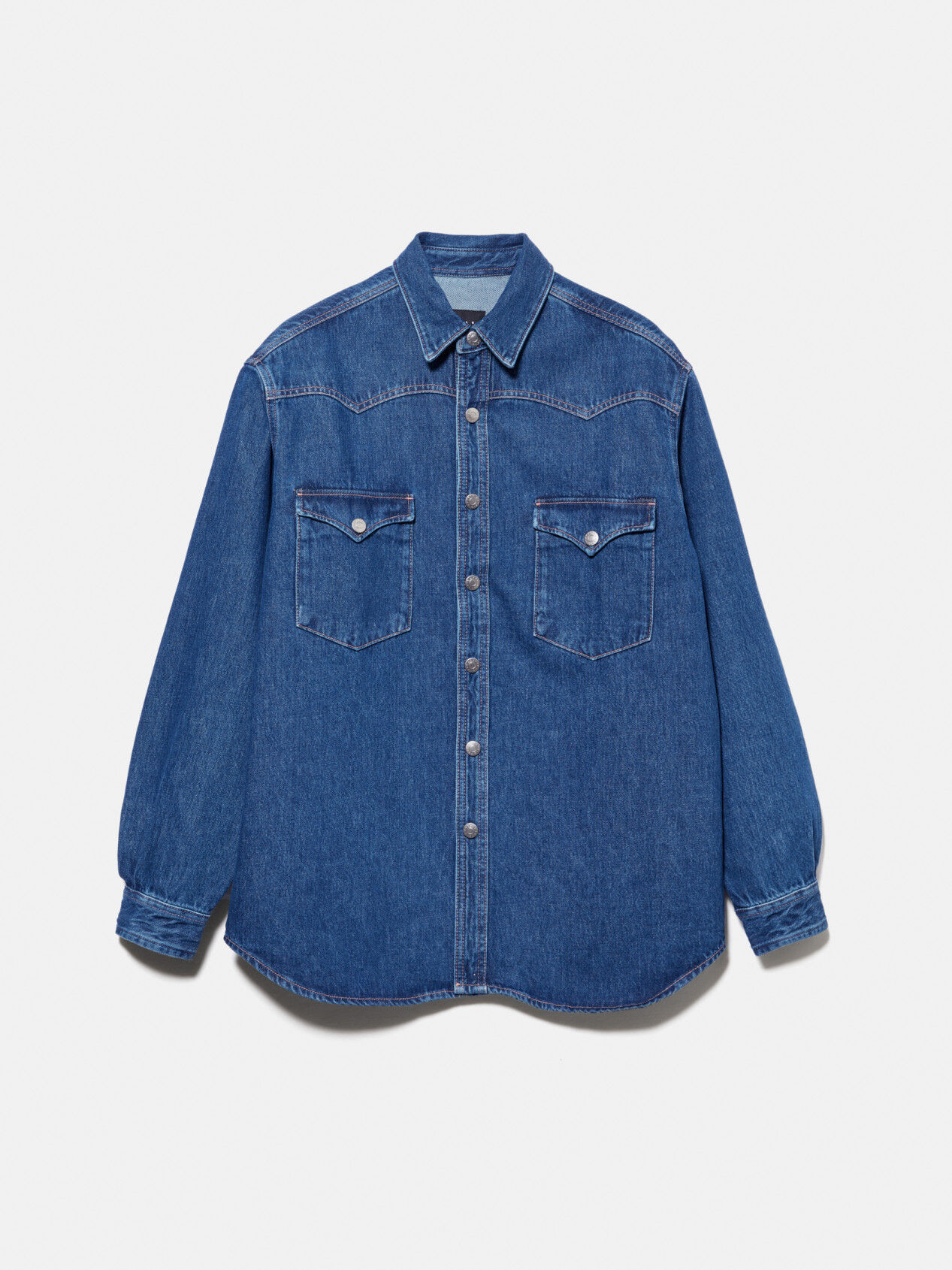 Denim Shirt - Denim blue - Ladies | H&M AU