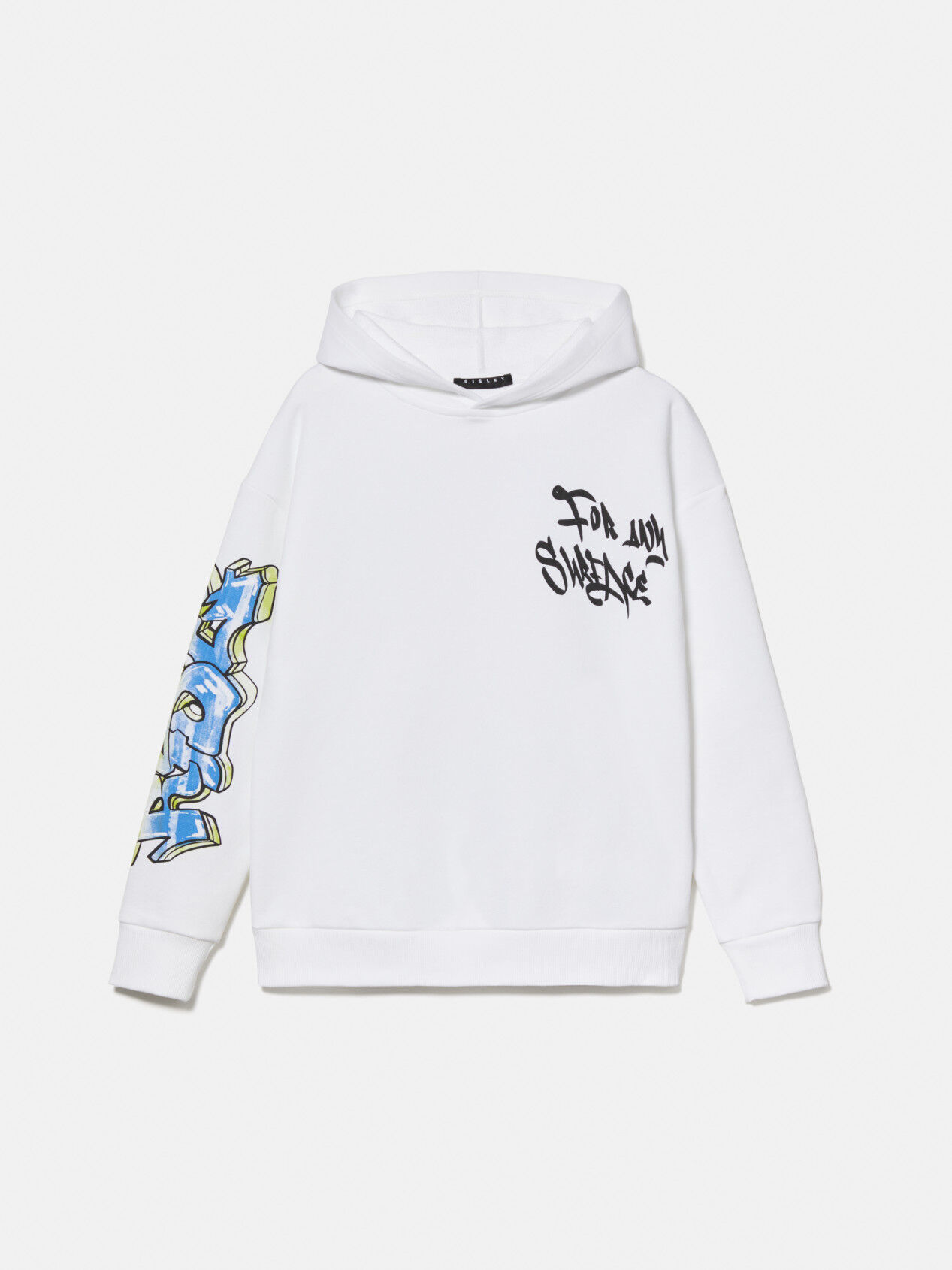 Graffiti sweatshirt best sale pull and bear